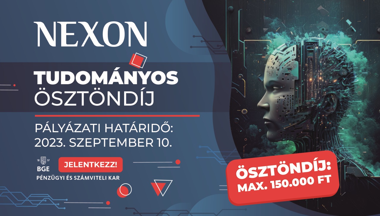 NEXON ösztöndíj a Budapesti Gazdasági Egyetemen