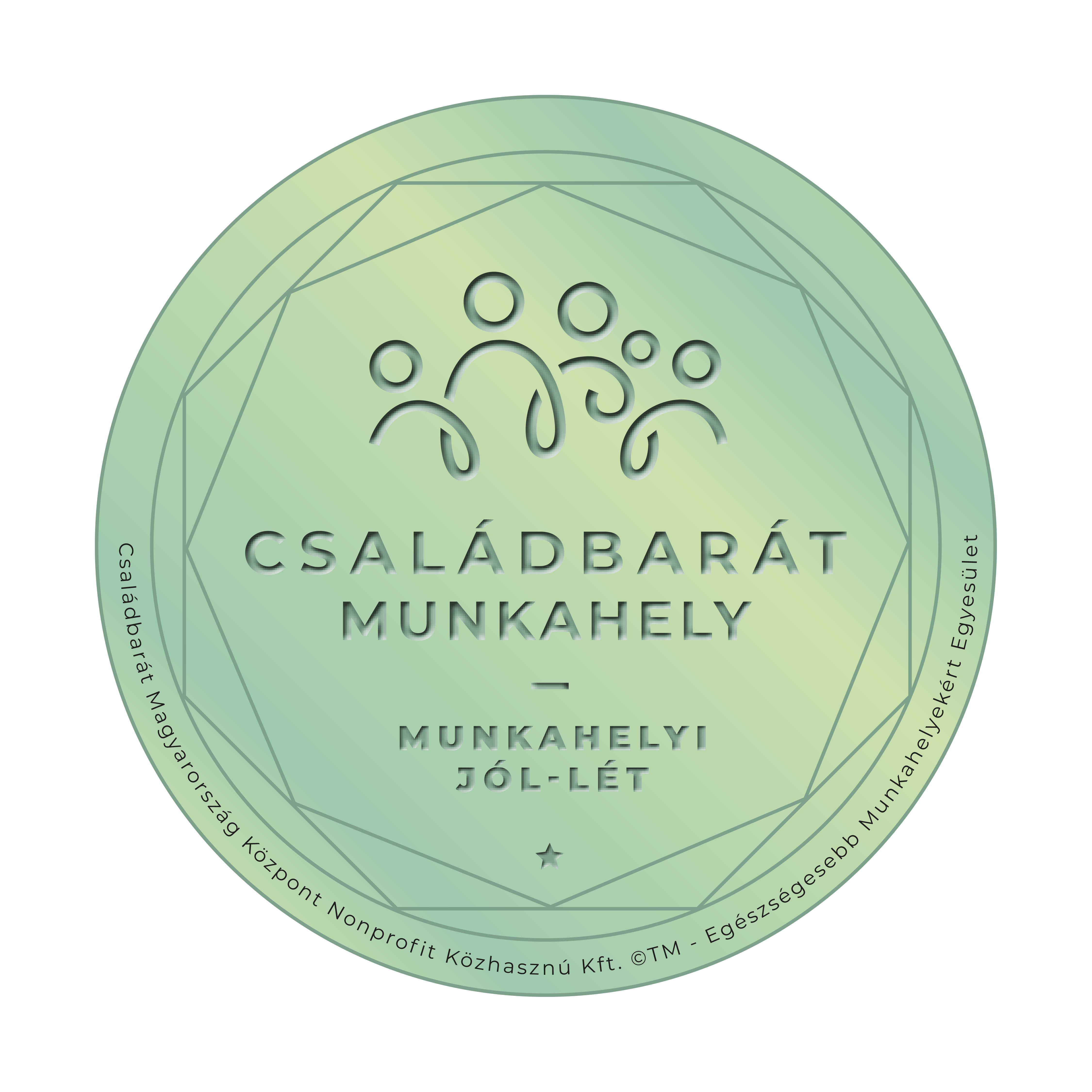 Munkahelyi jóllét védjegy