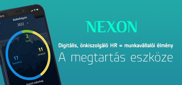 NEXON_PORT+ önkiszolgáló HR-megoldás mobilon